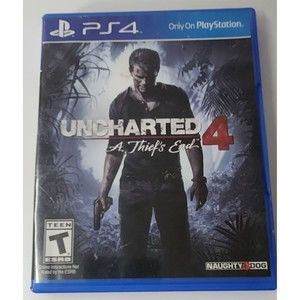 Uncharted 4: A Thief's End for PlayStation 4 (DVD, 2016)